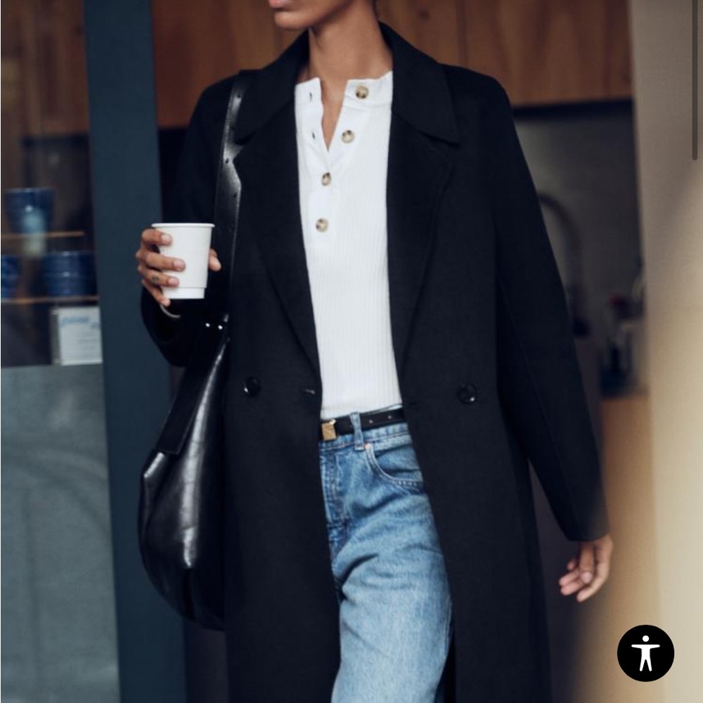 Zara Black Coat
